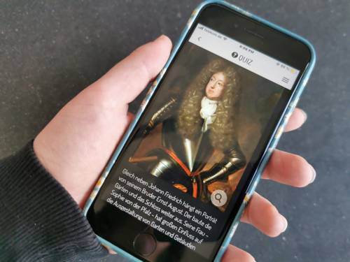 Actionbound - Digitale Schnitzeljagd im Museum Schloss Herrenhausen auf dem Smartphone